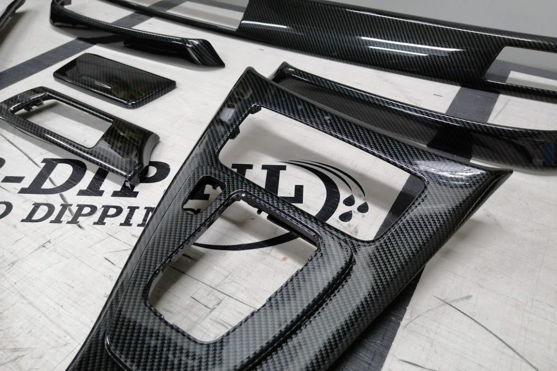 bmw e90 interieur carbon look hydrodip