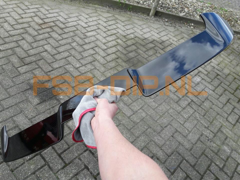 hydrodipping carbon spoiler twingo
