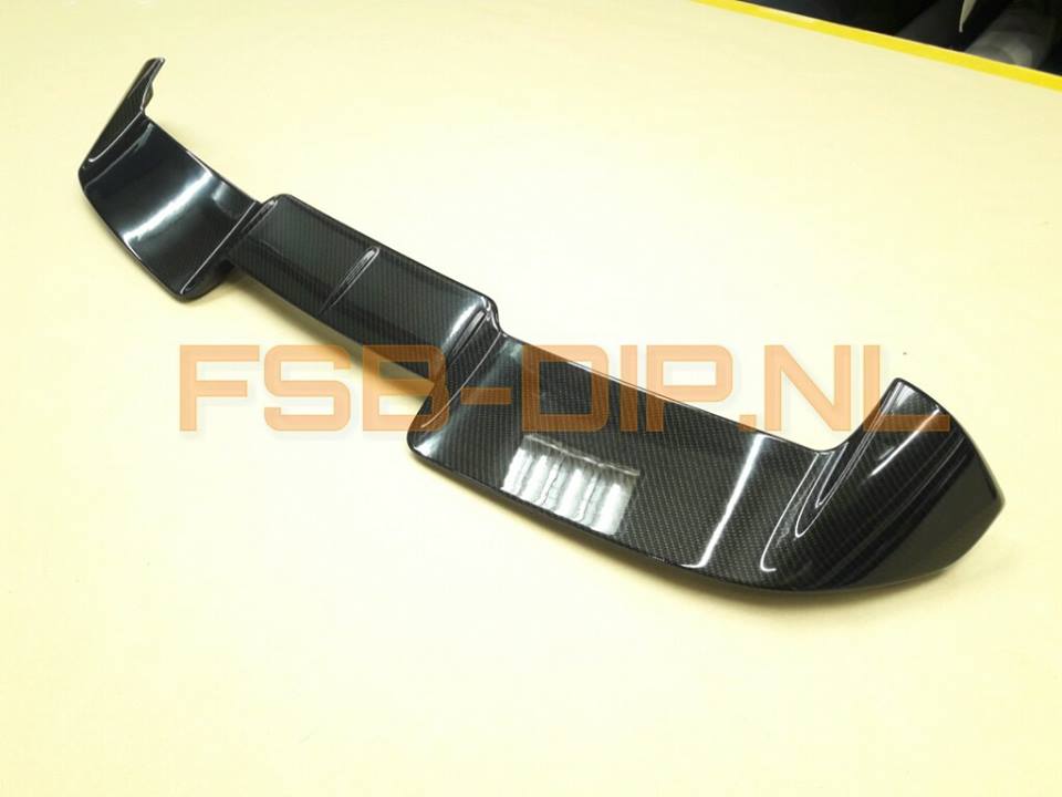 hydrodipping carbon spoiler twingo