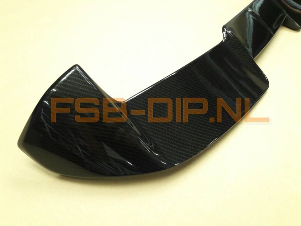 hydrodipping carbon spoiler twingo