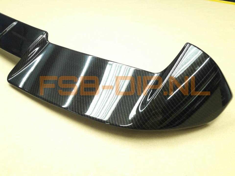 hydrodipping carbon spoiler twingo