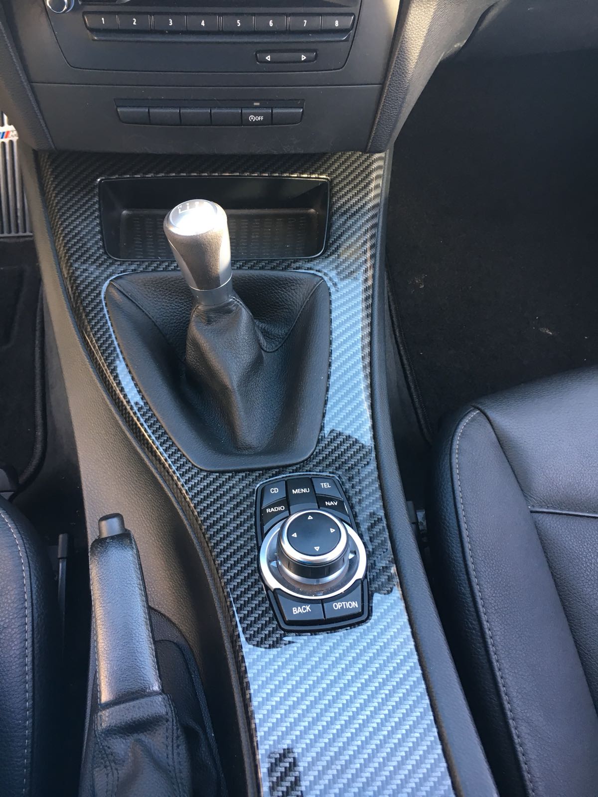 BMW 3 serie e90 carbn interieur hydrodipping fsb-dip.nl