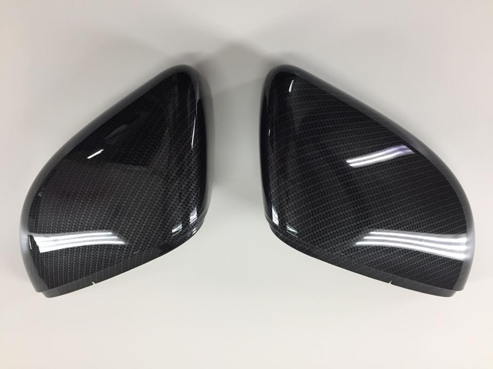Golf 6 GTI carbon spiegels accukap hydrodip www.fsb-dip.nl