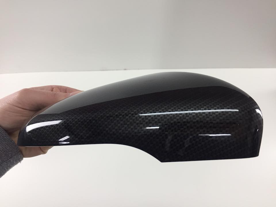 Golf 6 GTI carbon spiegels accukap hydrodip www.fsb-dip.nl