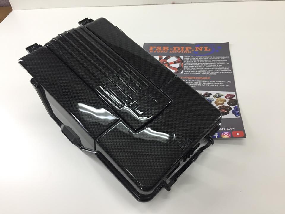 Golf 6 GTI carbon spiegels accukap hydrodip www.fsb-dip.nl