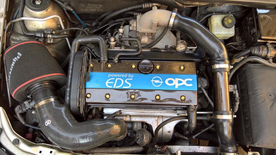 Opel Astra OPC Carbon engine parts www.fsb-dip.nl hydrodipping