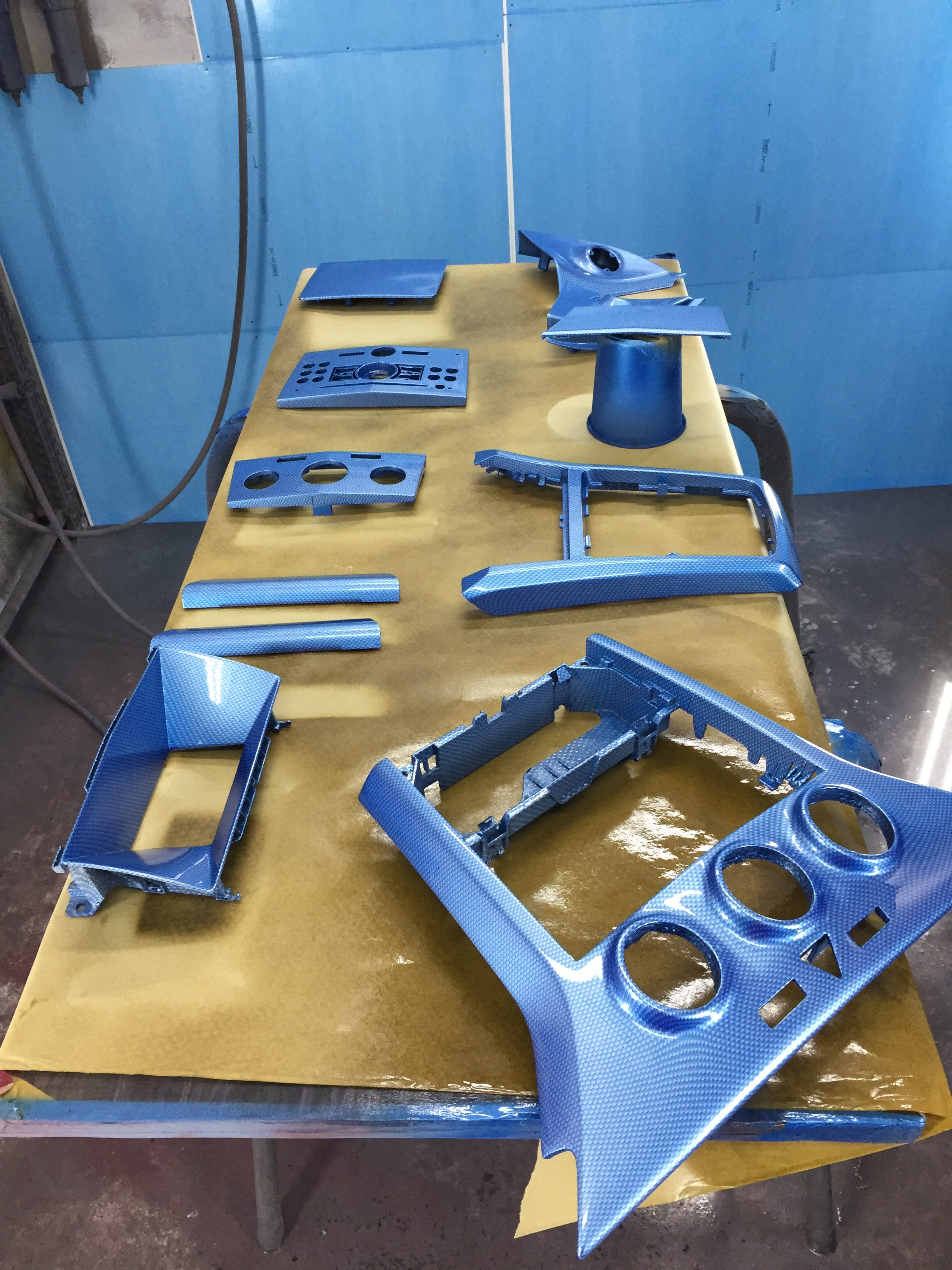 Opel astra opc blauw carbon hydrodip www.fsb-dip.nl hydrodipping
