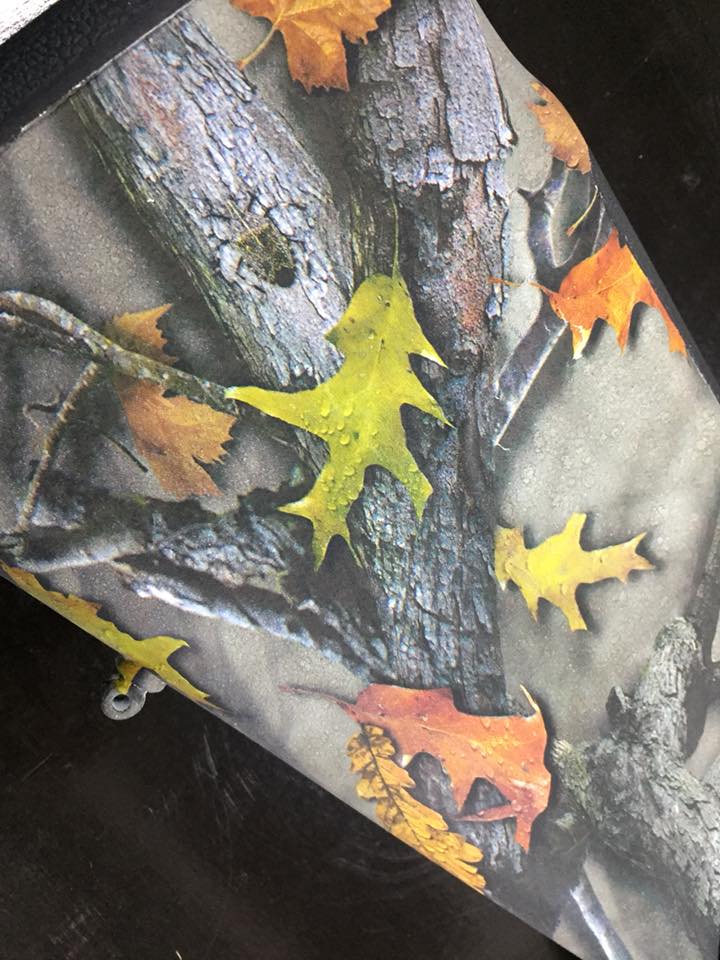 Kolf jachtgeweer real three camo print hydrodip www.fsb-dip.nl