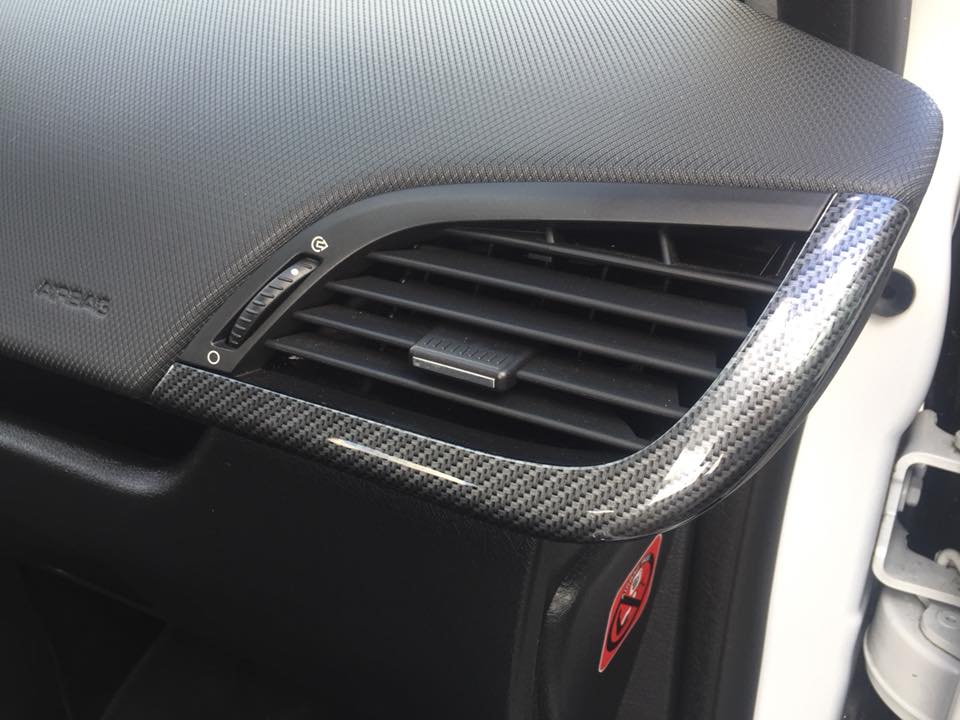 peugeot 207 carbon hydrodip www.fsb-dip.nl