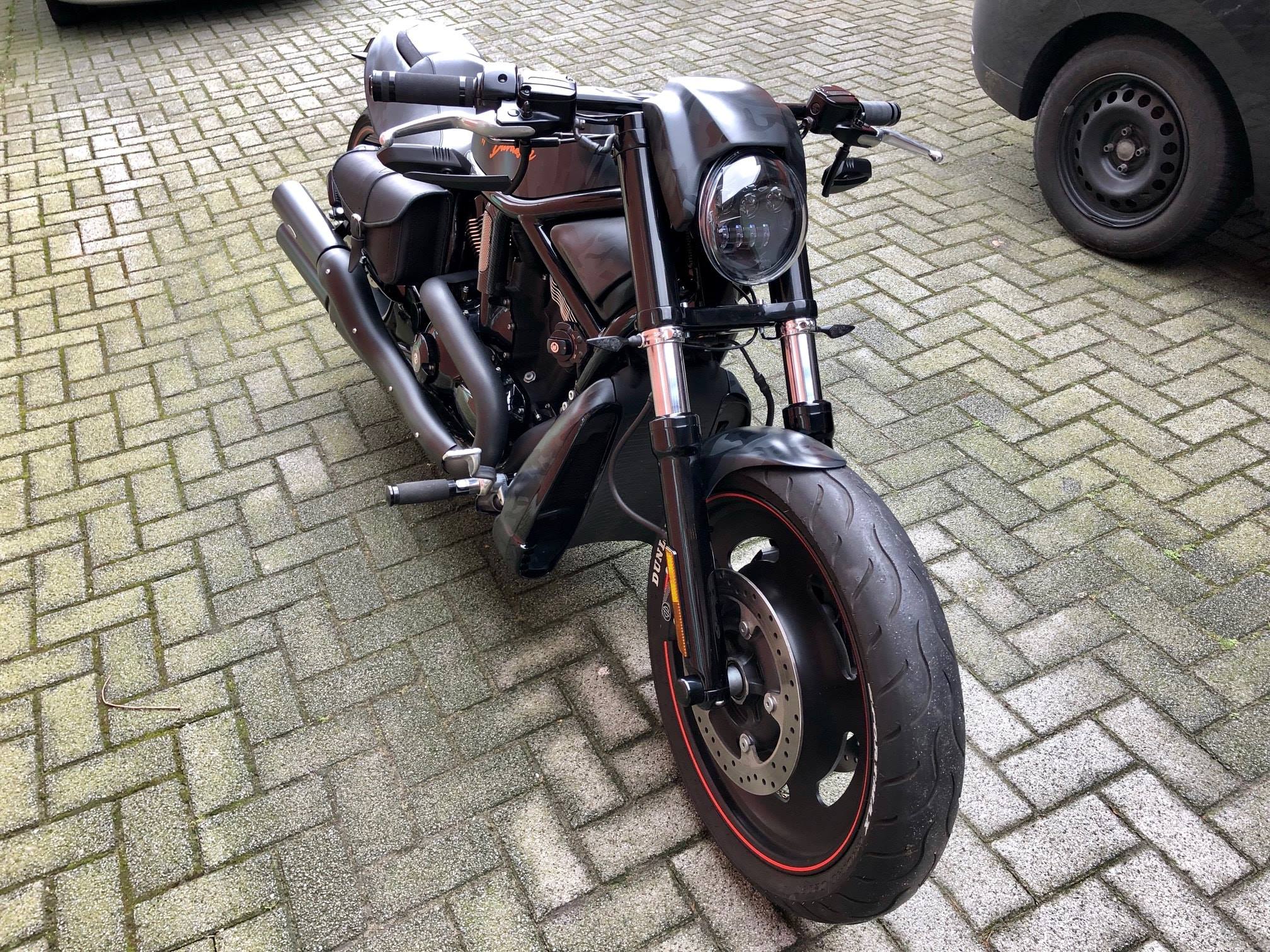 Harley davidson V-rod fsb-dip.nl hydrodipping camo