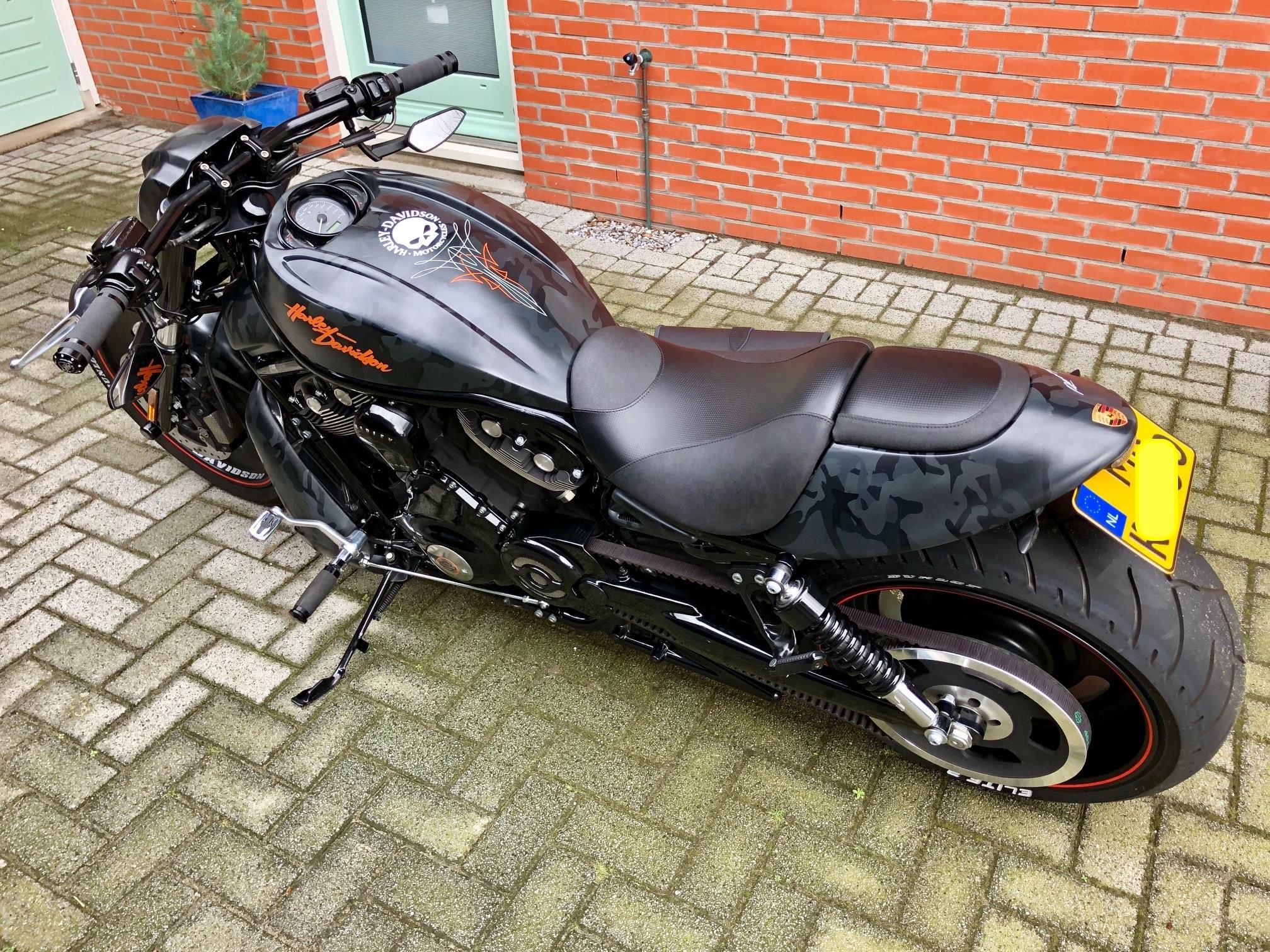 Harley davidson V-rod fsb-dip.nl hydrodipping camo