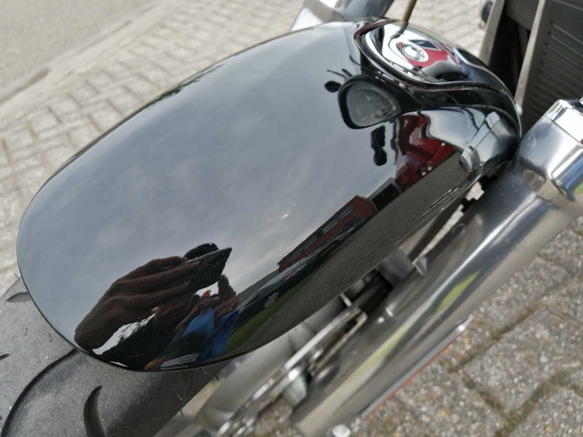 Harley davidson vrod zwart metallic fsb-dip.nl hydrodipping