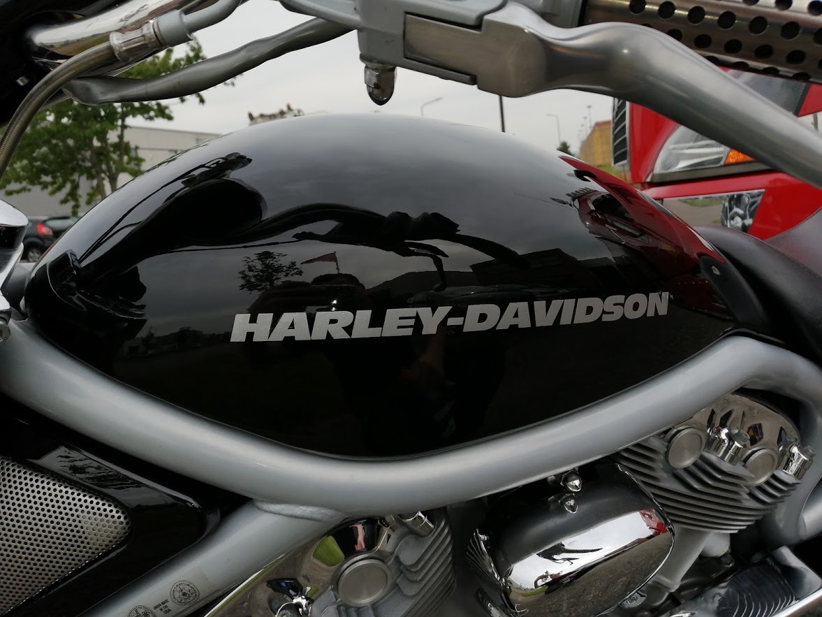Harley davidson vrod zwart metallic fsb-dip.nl hydrodipping