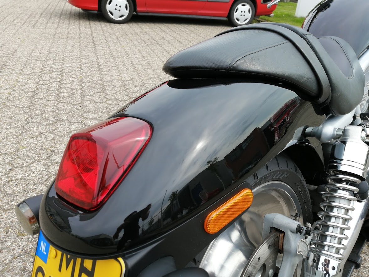 Harley davidson vrod zwart metallic fsb-dip.nl hydrodipping