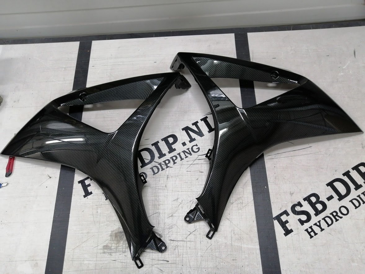 suzuki gsxr1000 carbon fiber hydrodip candy red