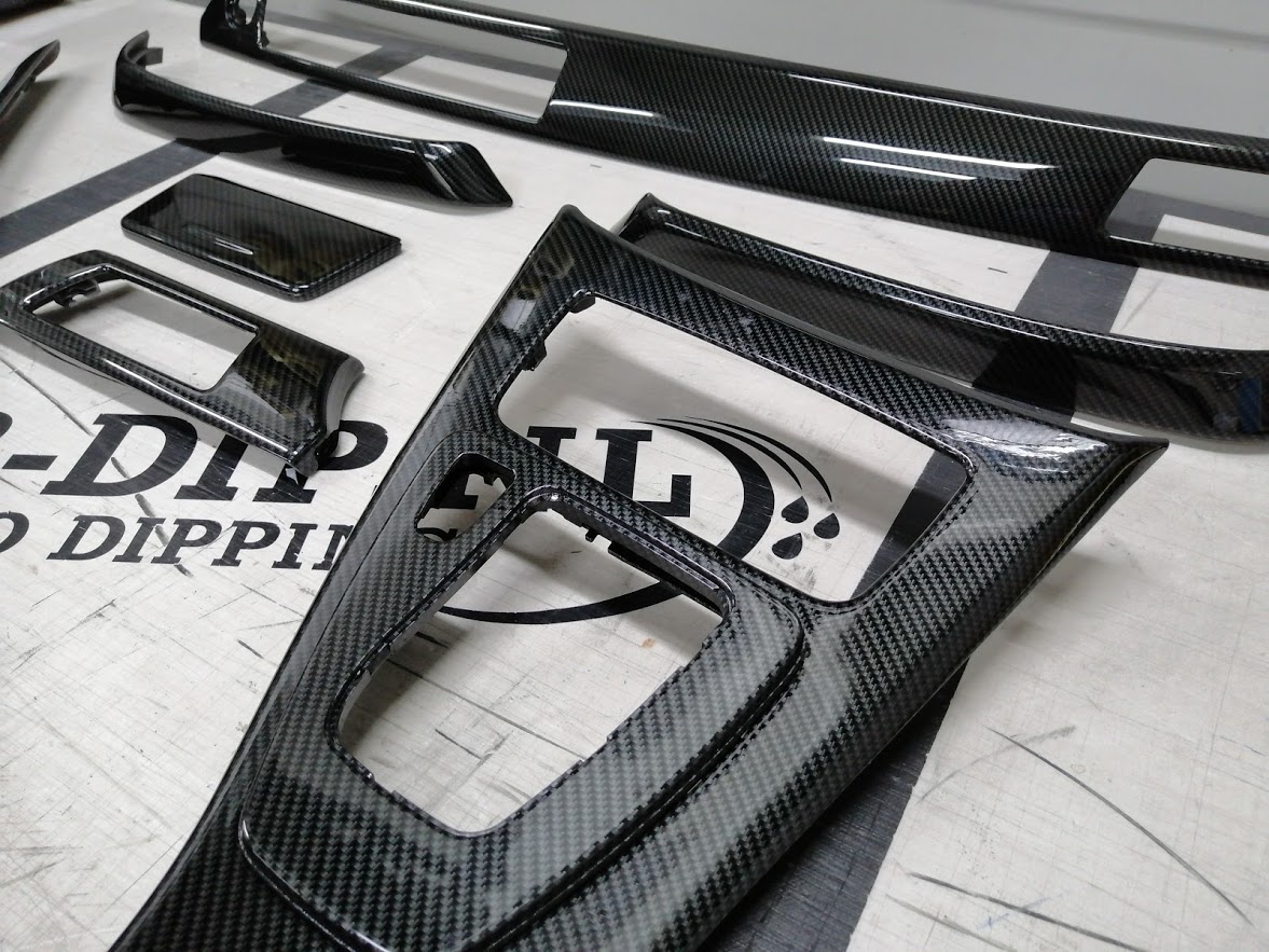 bmw e90 interieur carbon look hydrodip