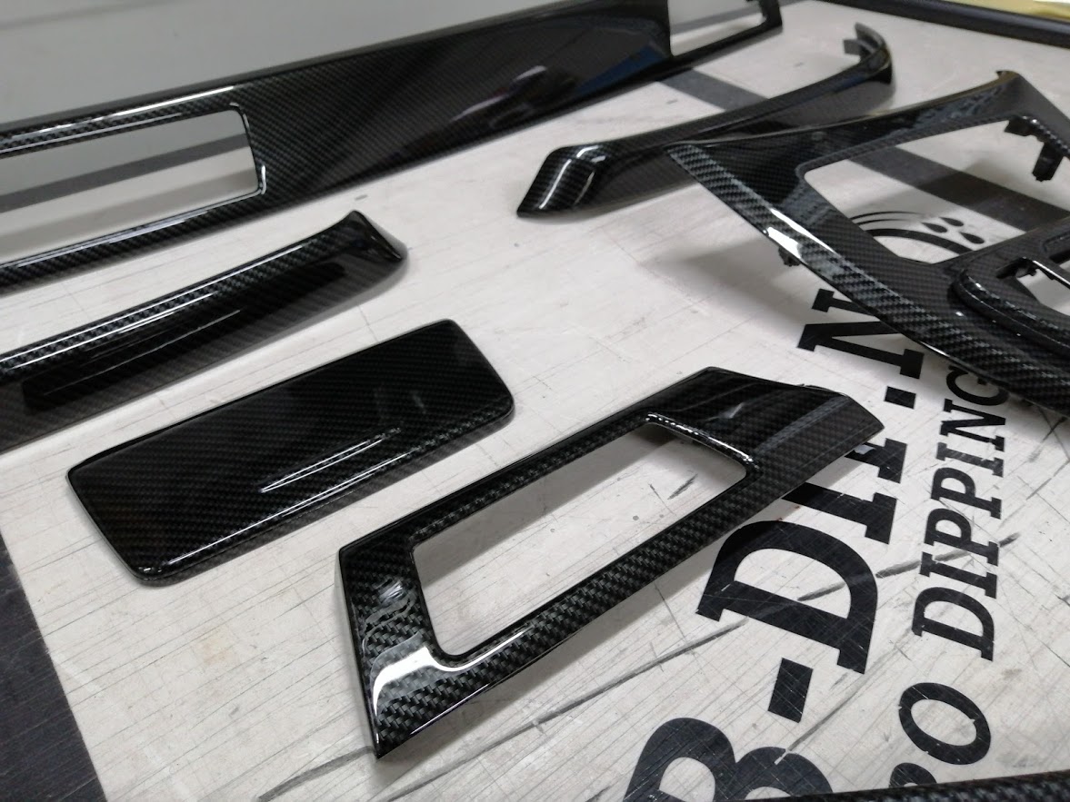 bmw e90 interieur carbon look hydrodip