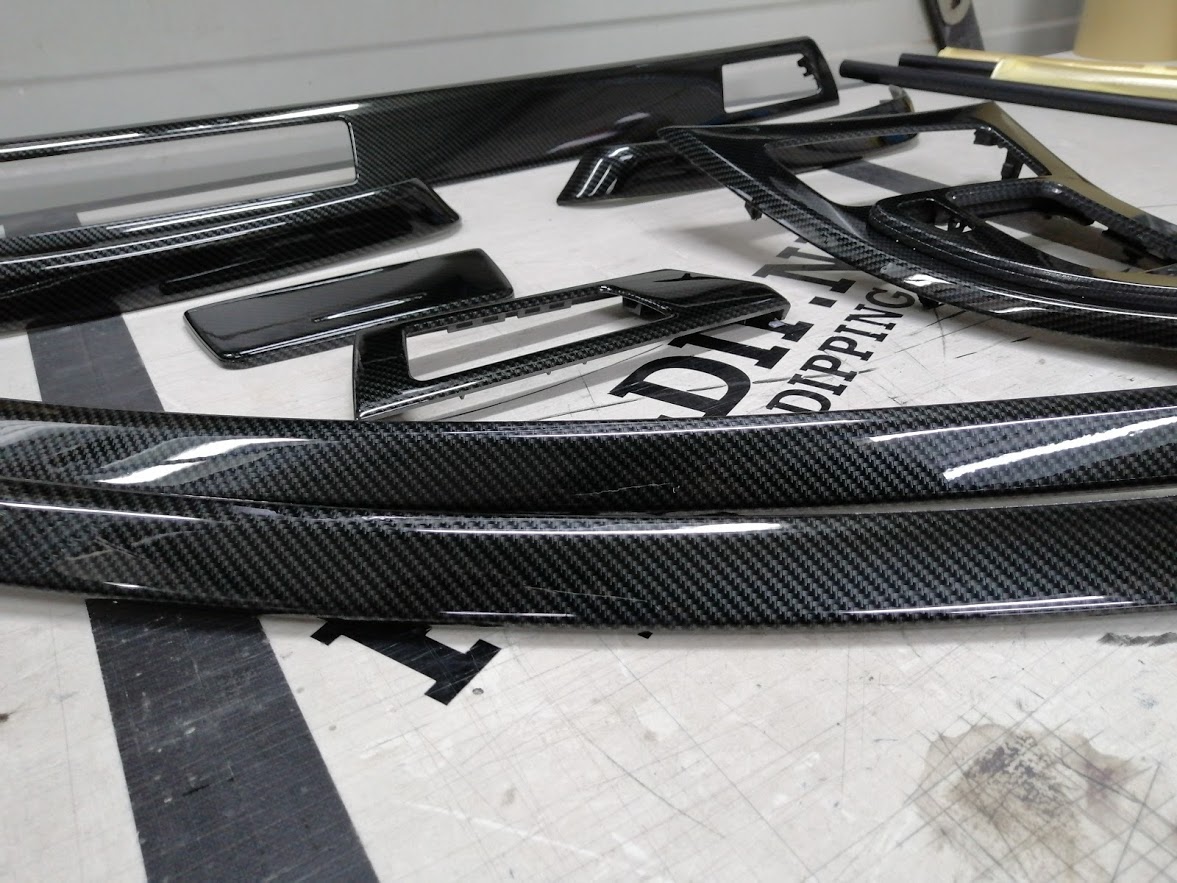 bmw e90 interieur carbon look hydrodip