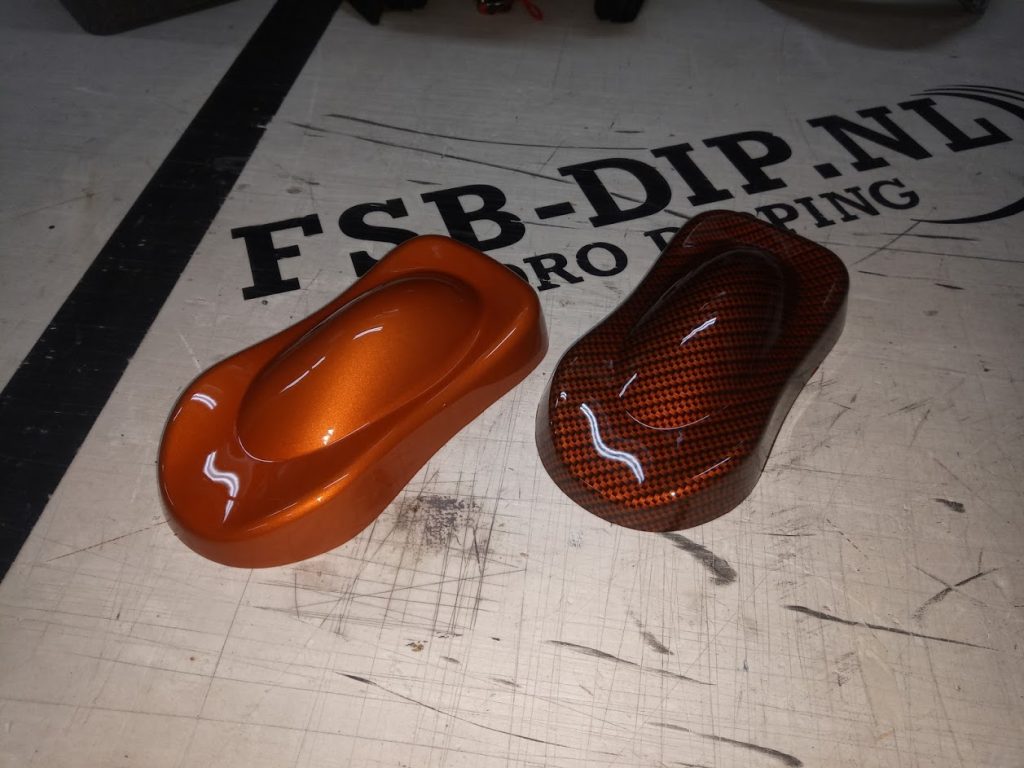 candy carbon orange hydrodip