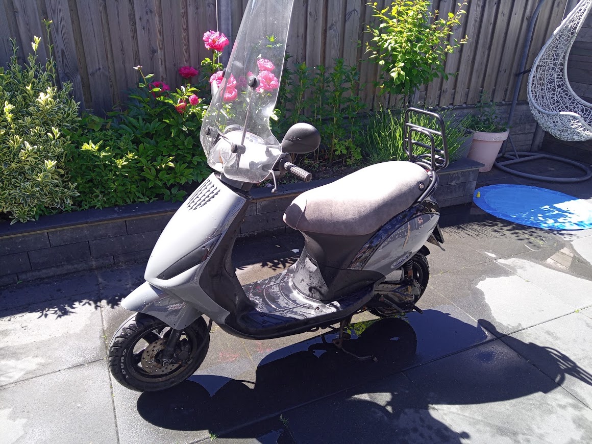 piaggio zip snor scooter 70cc nardo grey fsb-dip.nl