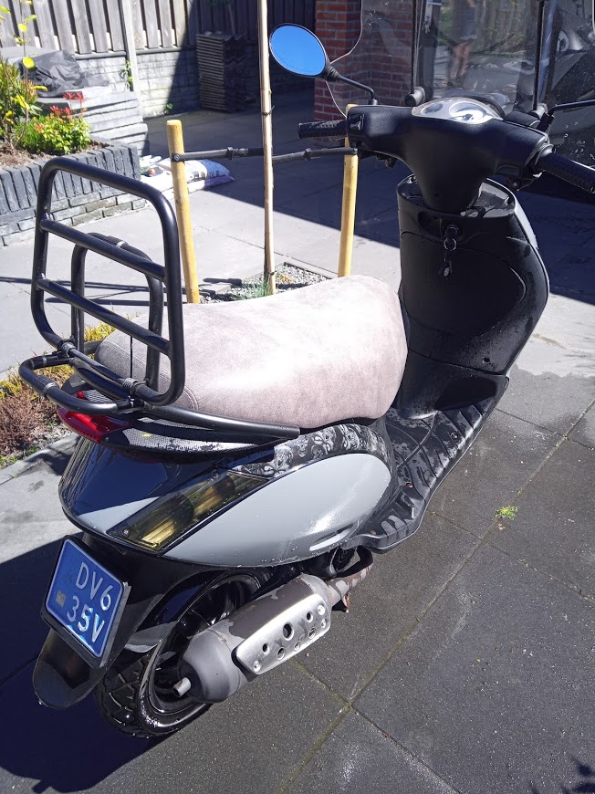 piaggio zip snor scooter 70cc nardo grey fsb-dip.nl