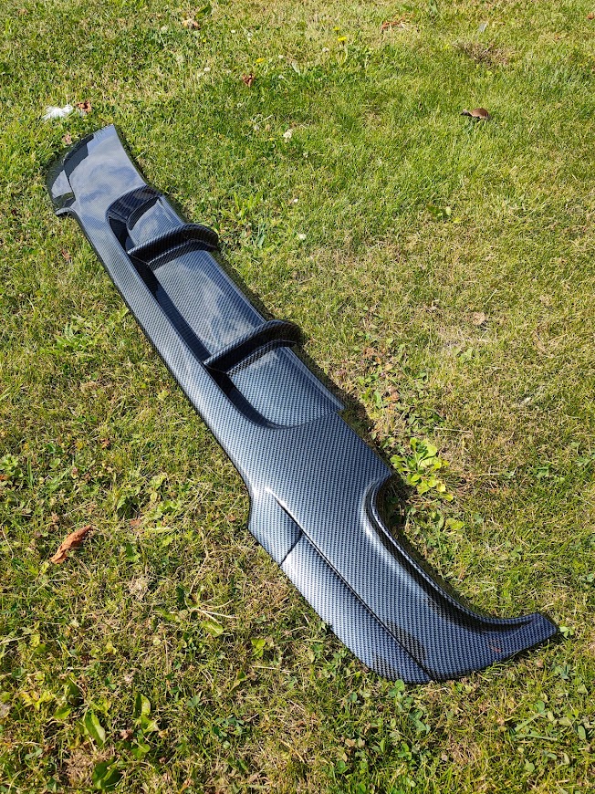 bmw e90 achterbumper diffuser carbon hydrodip fsb-dip.nl
