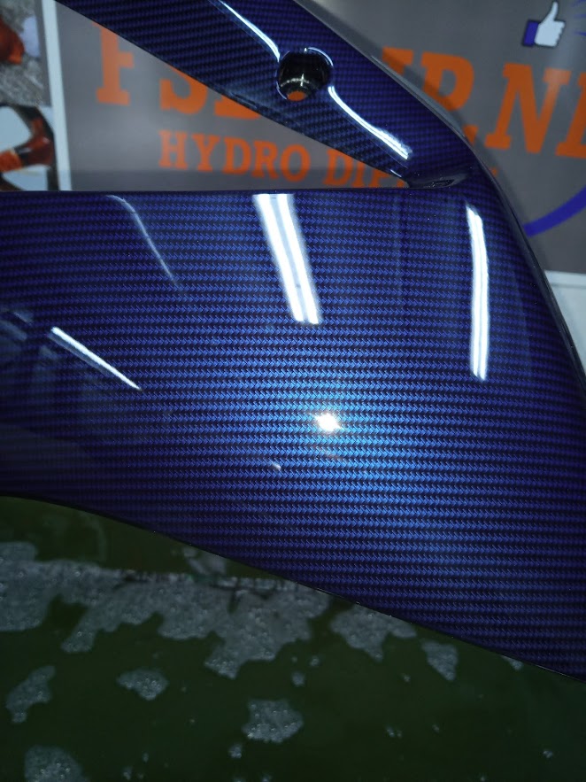 candy blue carbon hydrodip fsb-dip.nl hydrodipping