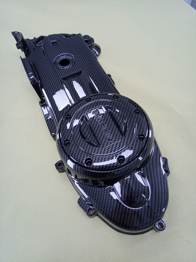 Vespa sprint carter deksel carbon hydrodip fsb-dip.nl