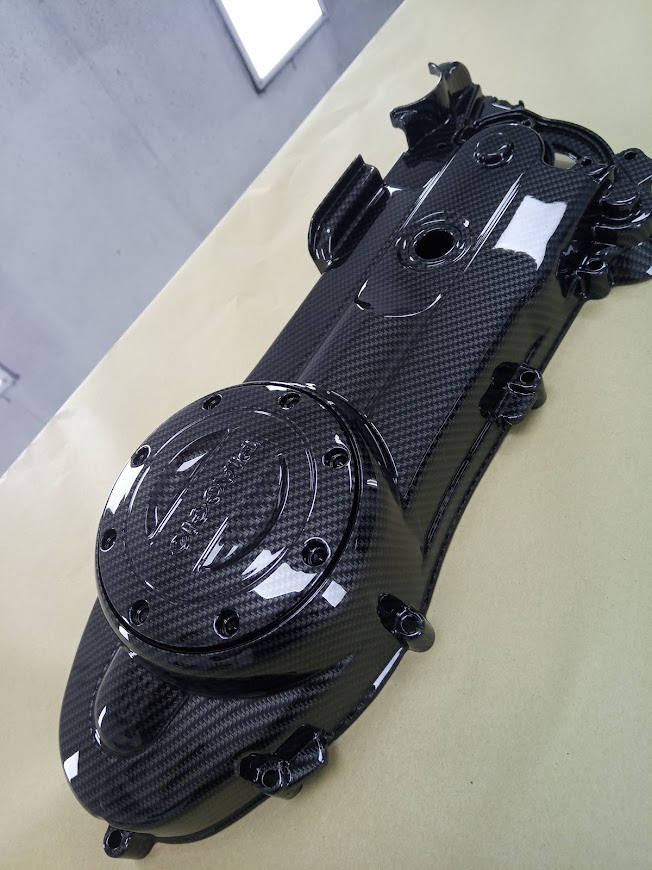 Vespa sprint carter deksel Carbon