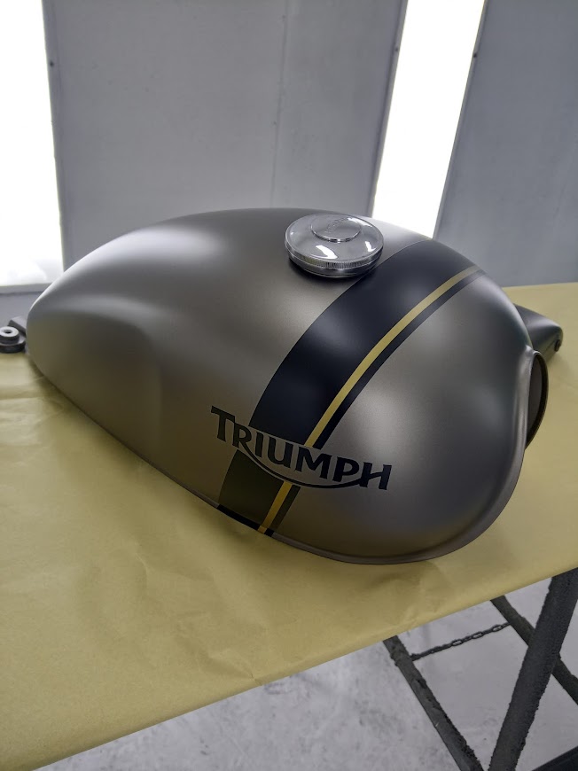 Triumph custom paint fsb-dip.nl ultra mat