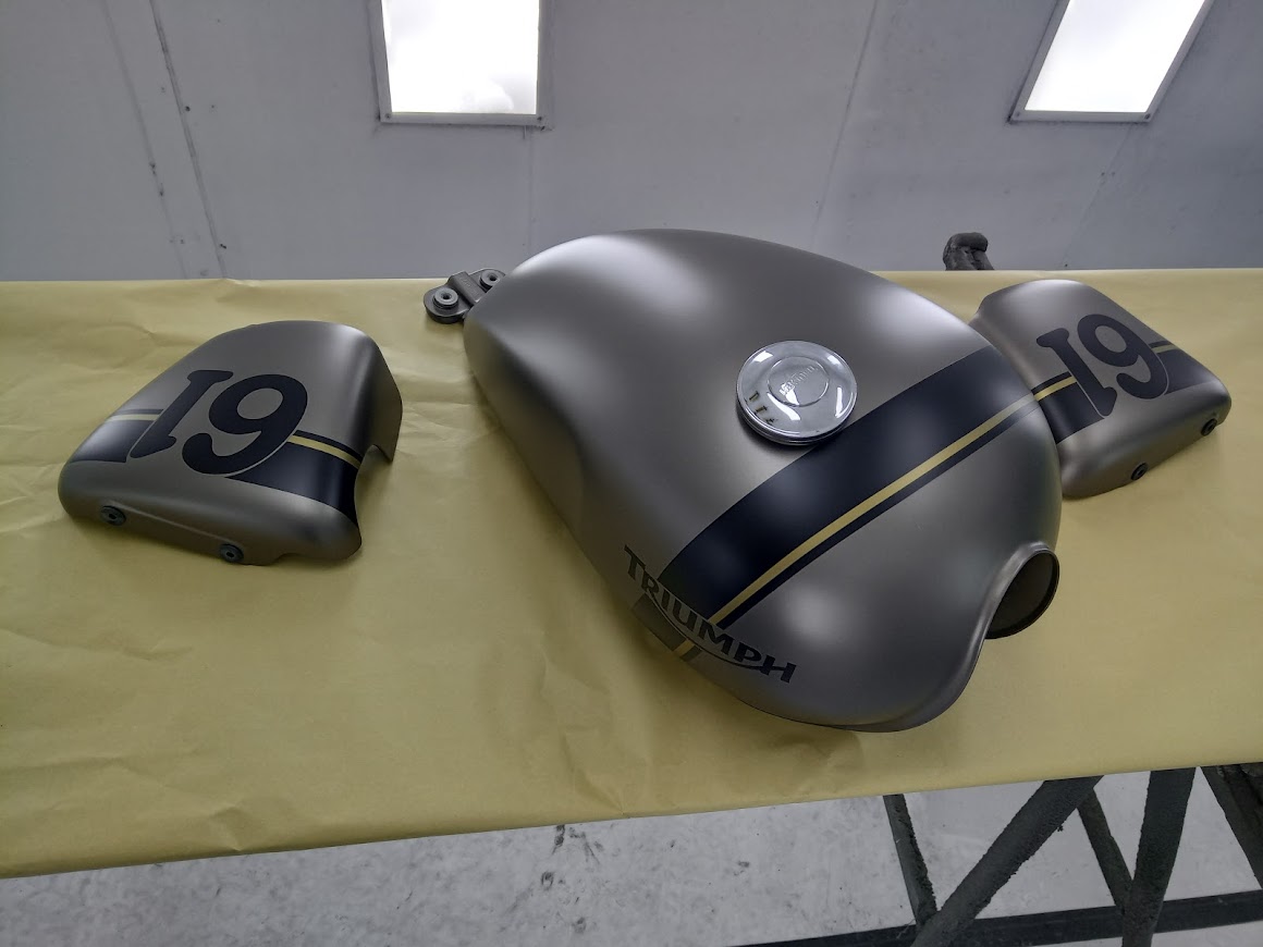 Triumph custom paint fsb-dip.nl ultra mat