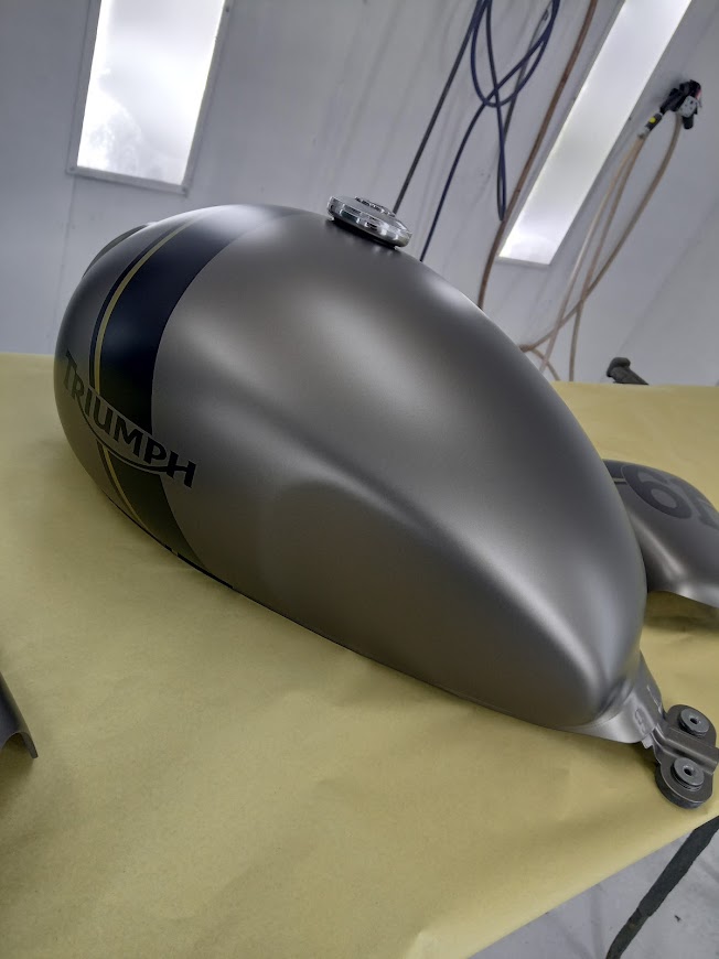 Triumph custom paint fsb-dip.nl ultra mat