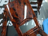 Volvo C70 coupe interieur notenhout hydrodip fsb-dip.nl hydrodipping