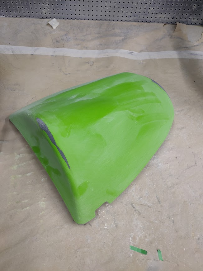 kawasaki z750 groen paintjob