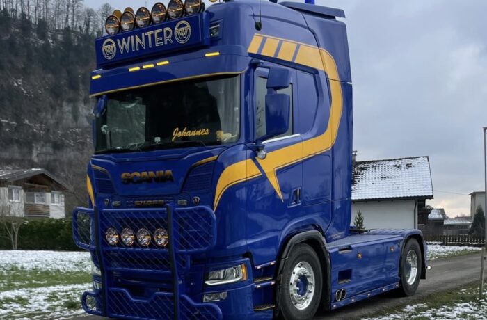 Scania next gen – notenhout