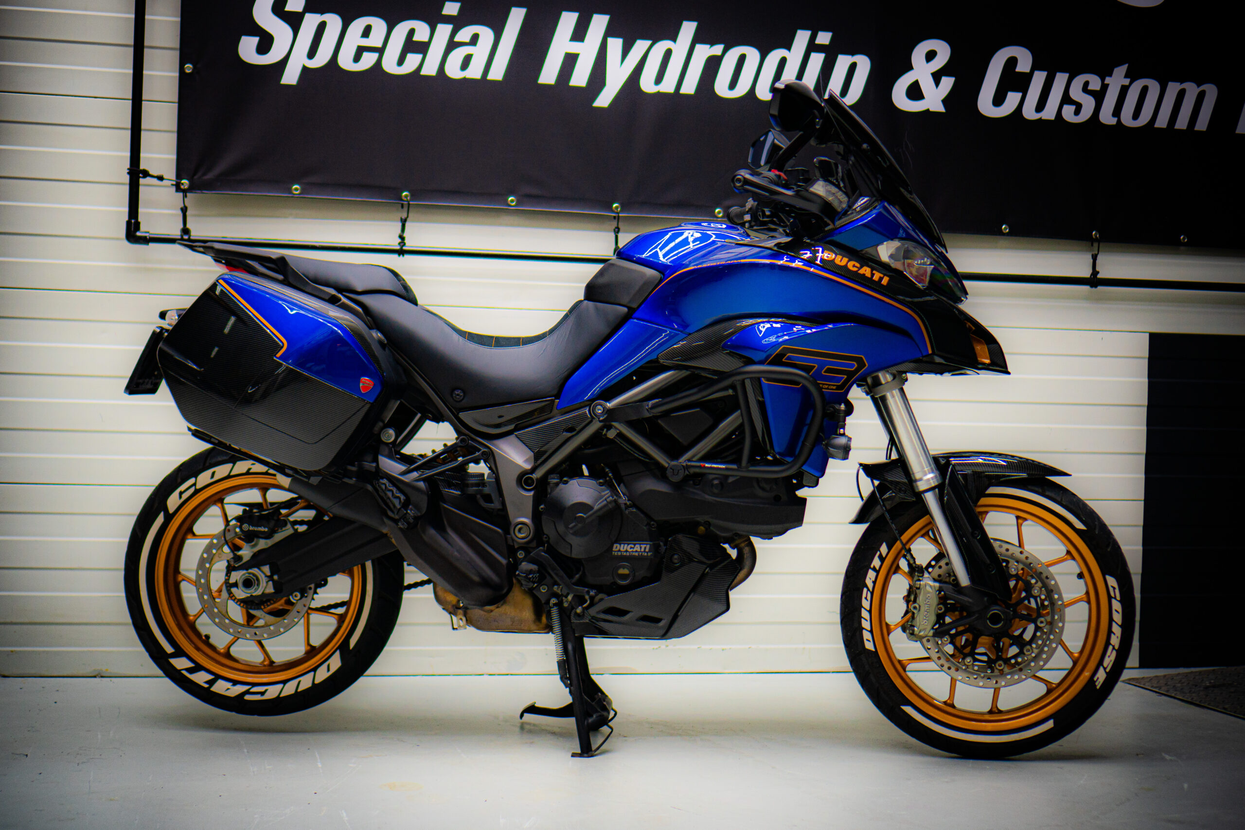 Ducati multistrada 950 Lamborghini 63 one of one fsb-dip.nl hydrodipping