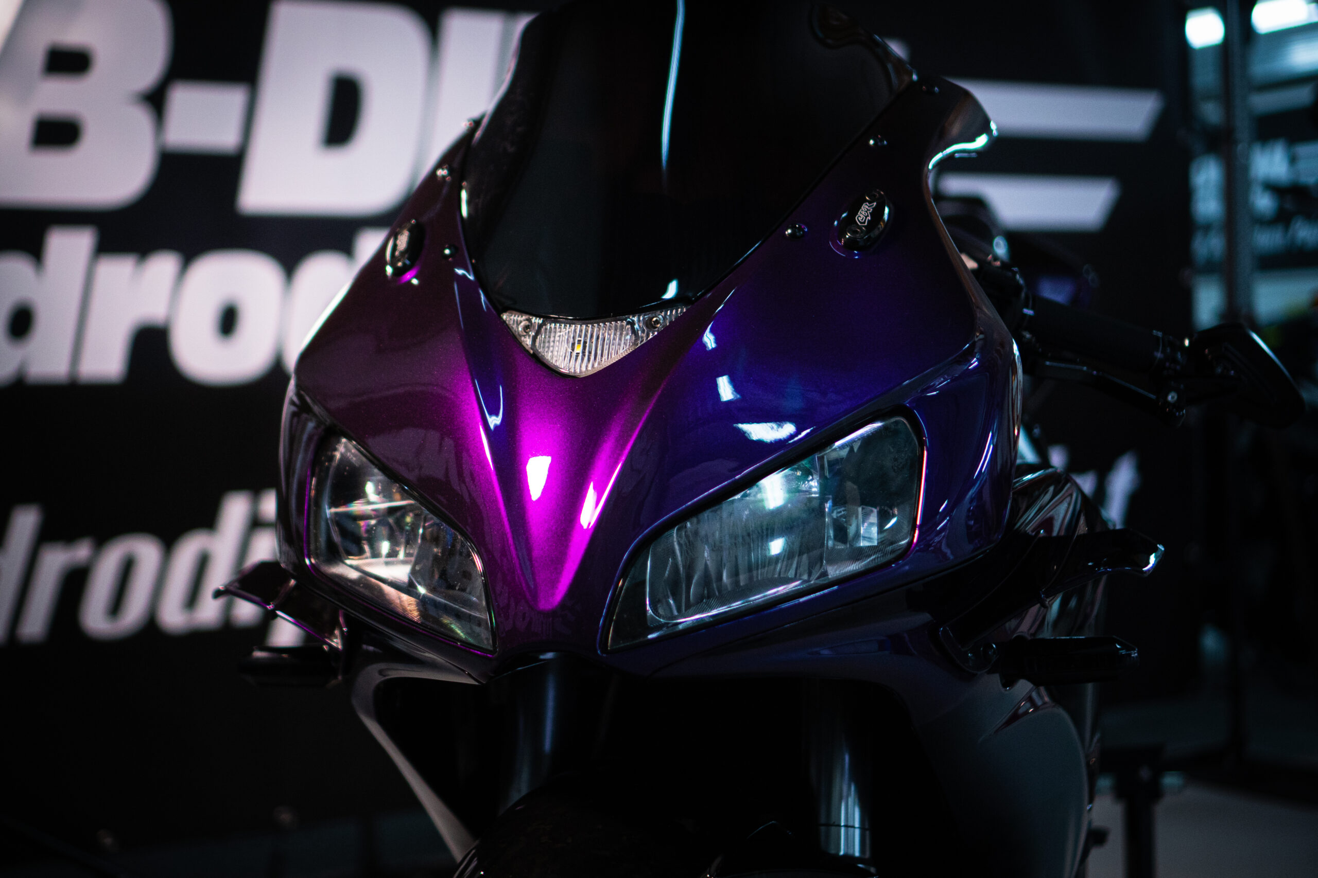 Honda cbr1000rr fireplace full custom painted hydrodipping fsb-dip.nl purple candy